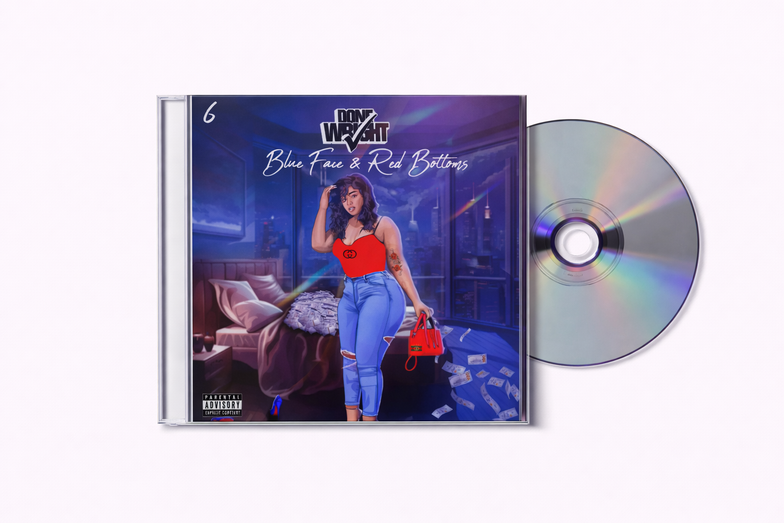 Supply Work, Demand Respect 6 (Blue Faces & Red Bottoms) (Autographed CD)