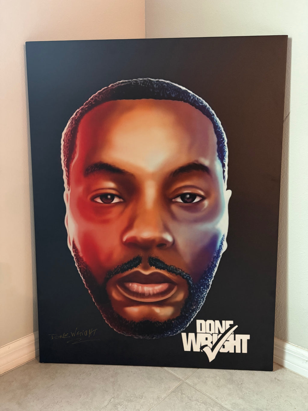 Done Wright - The Gold Signature Portrait (1/1)