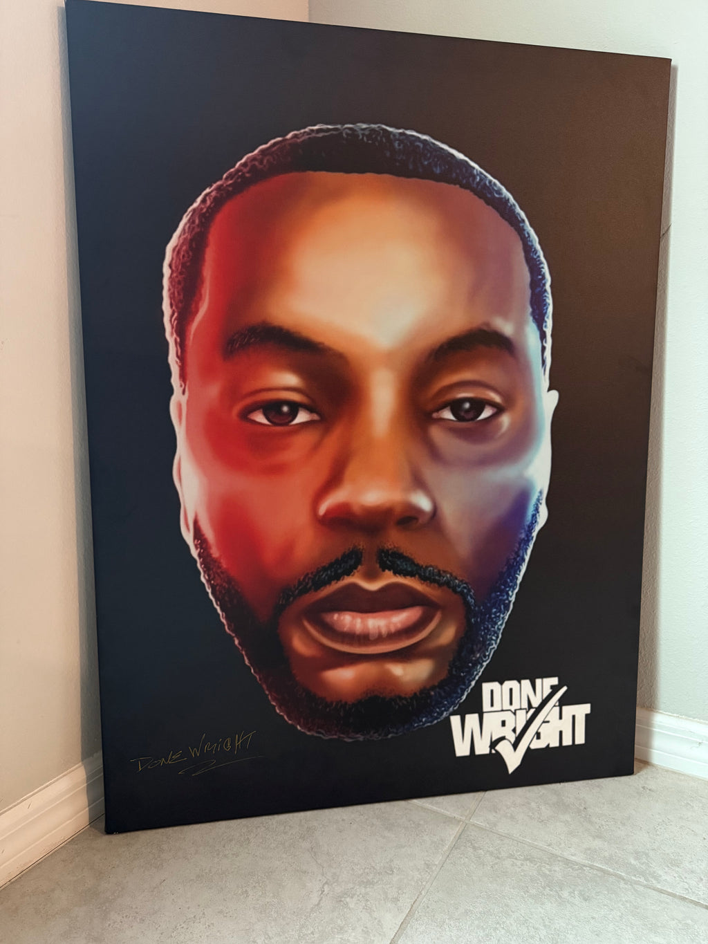 Done Wright - The Gold Signature Portrait (1/1)