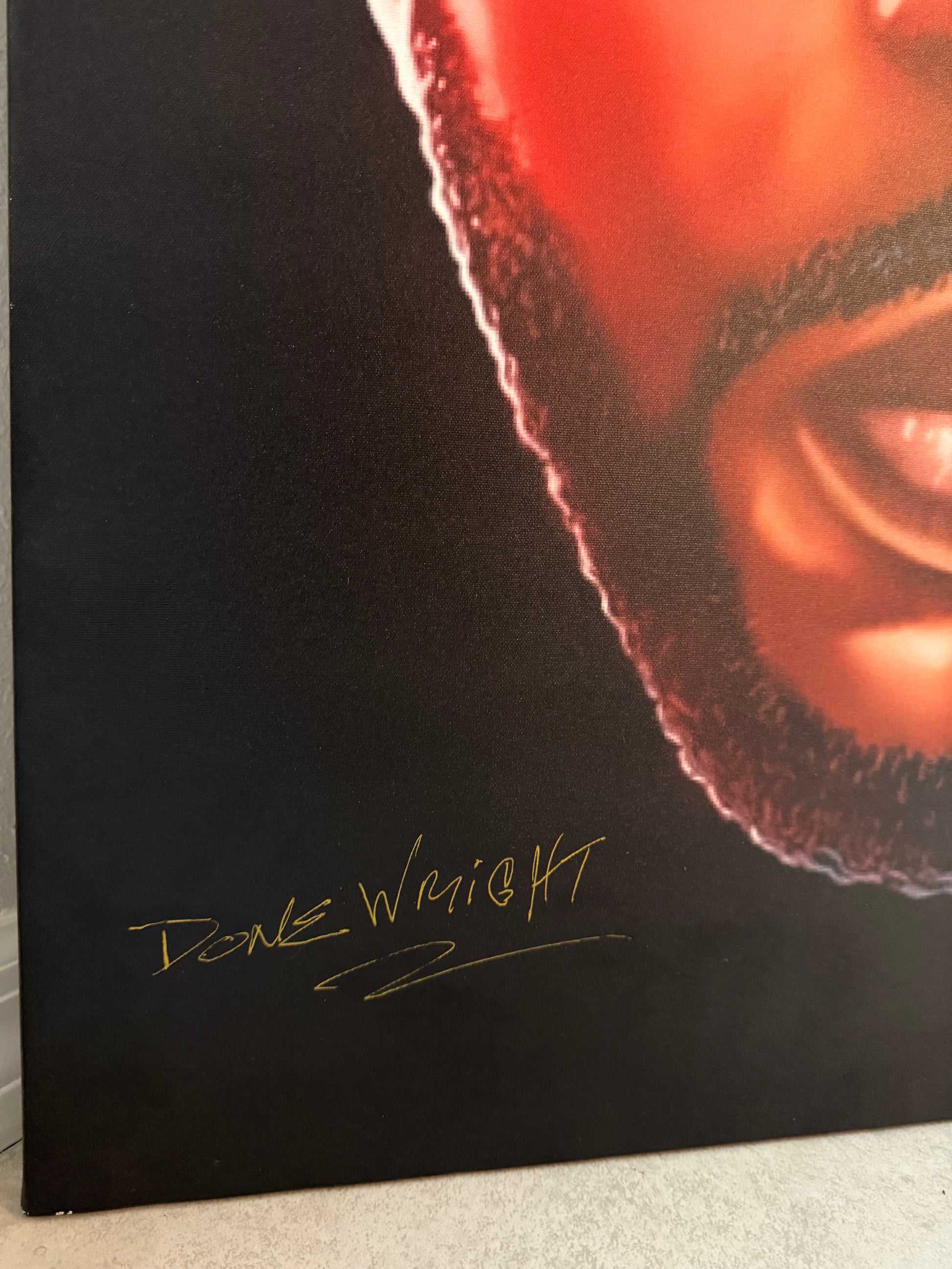Done Wright - The Gold Signature Portrait (1/1)